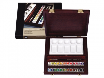 Rembrandt water colour box Traditional